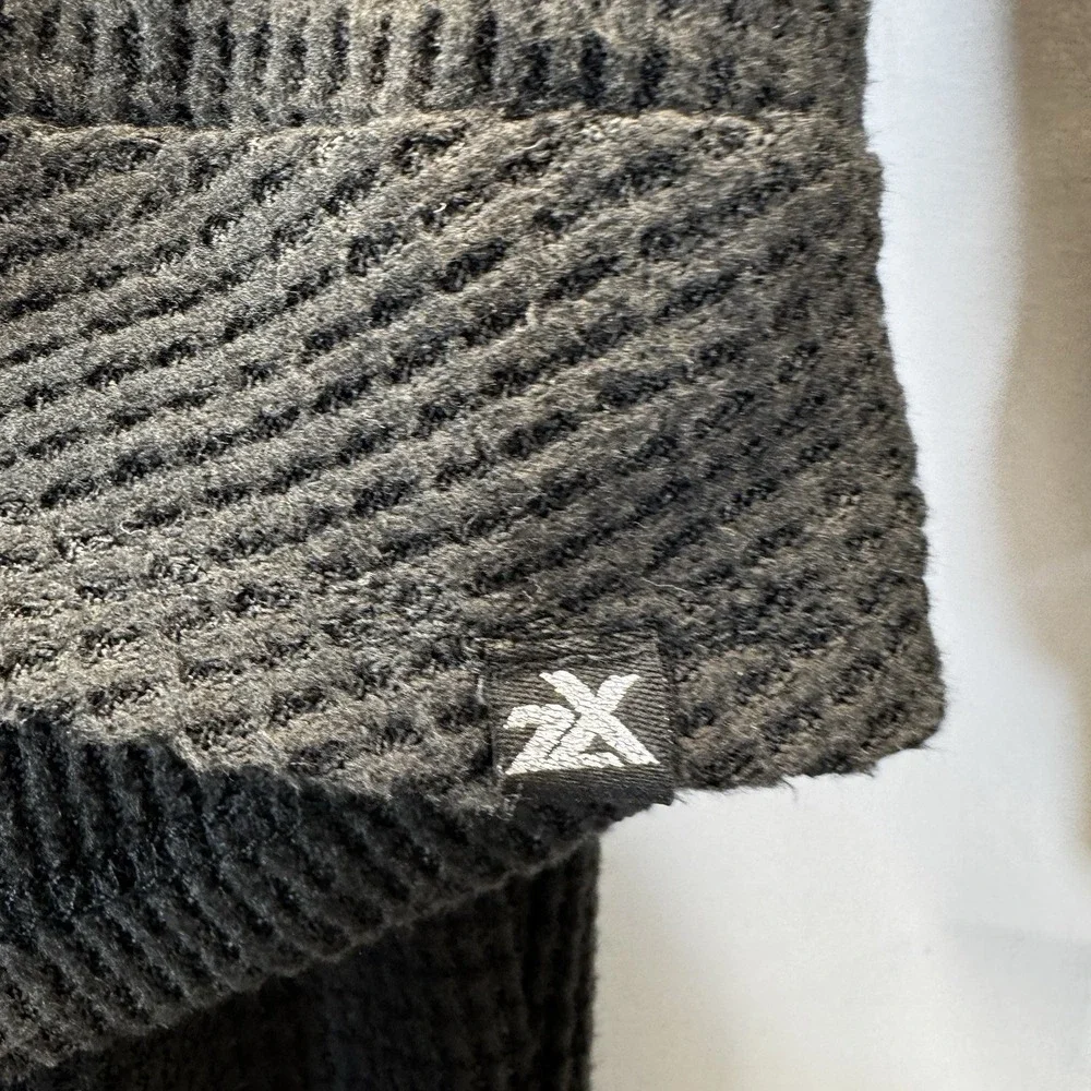 Zero Exposure Girls‎ Black Waffleknit 2 Piece Long Sleeve Set 5/6